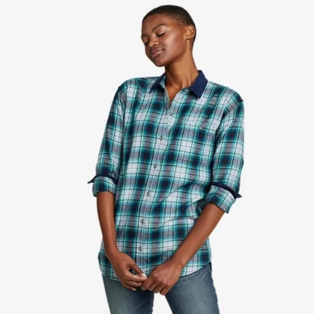 Eddie Bauer Fremont Flannel Corduroy Shirt